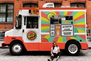 This image has an empty alt attribute; its file name is authors-on-parade.jpg